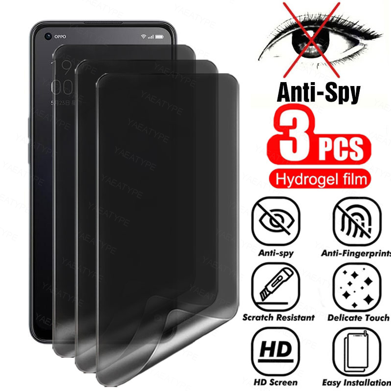 Realme C67 - Pellicola idrogel per privacy da 3