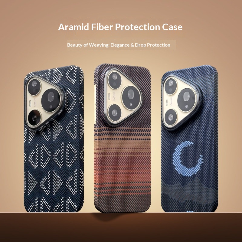 Huawei Pura 70 - Custodia Originale 100% Kevlar per HUAWEI