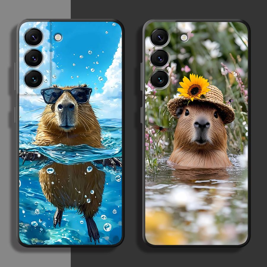 Samsung Galaxy A55 - Cover per Telefono con Capibara in