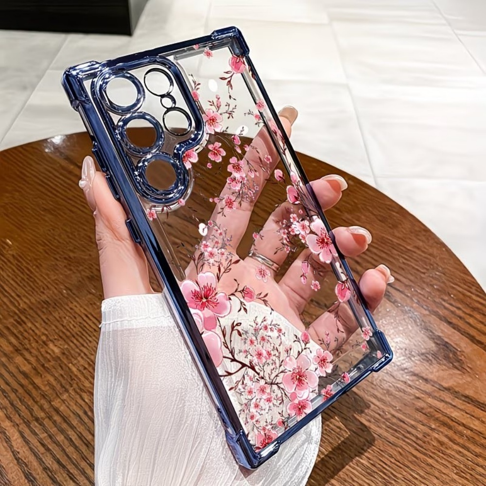 Samsung Galaxy S24 - Cover per Telefono Antiurto con Fiori
