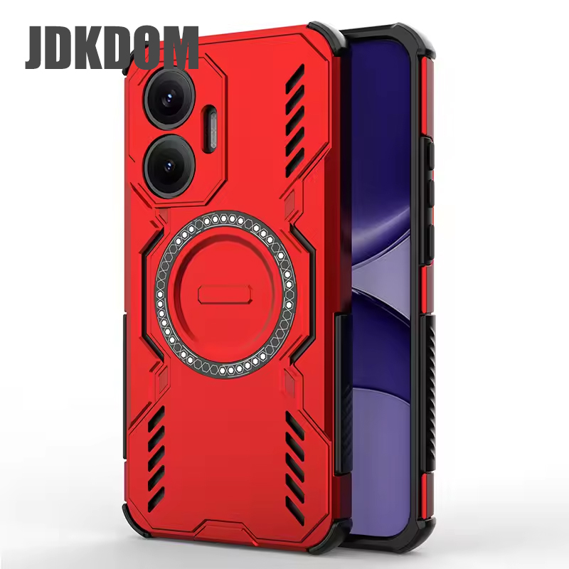 Xiaomi Poco X6 - Custodia Magnetica Antiurto e Dissipazione del