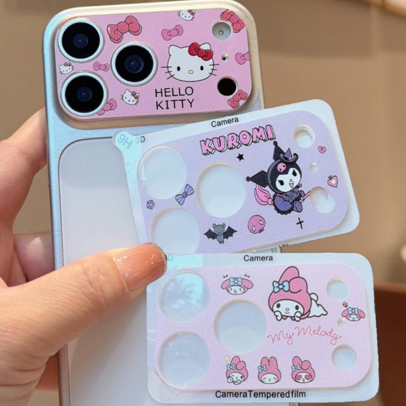 Tempered Glass Screen 9H - Sanrio Hello Kitty Kuromi Protezione Lente