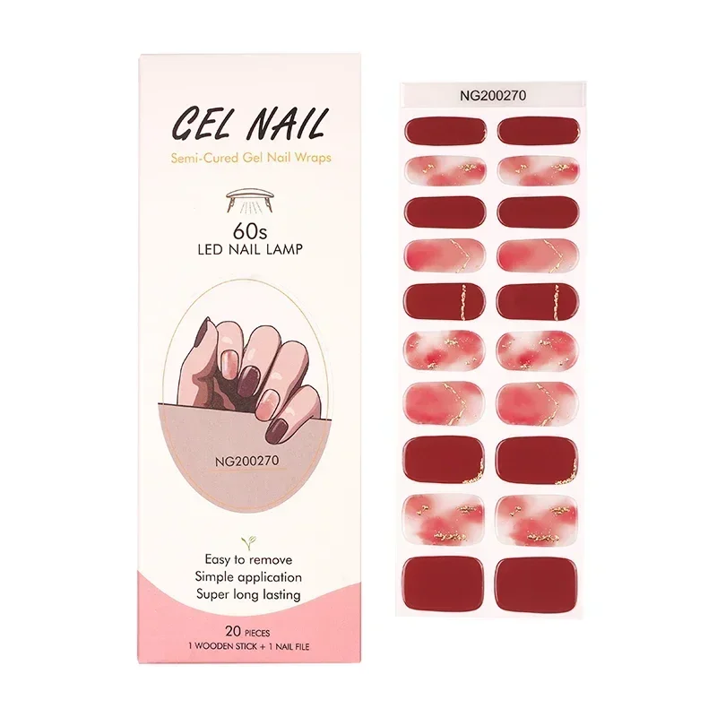 Strisce per unghie in gel semi - Full Cover Adhesive recensione e prezzo