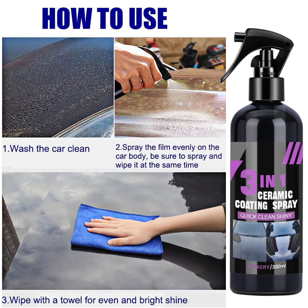 Spray per Auto a Pulizia Rapid - Nano Liquid Coating recensione e prezzo