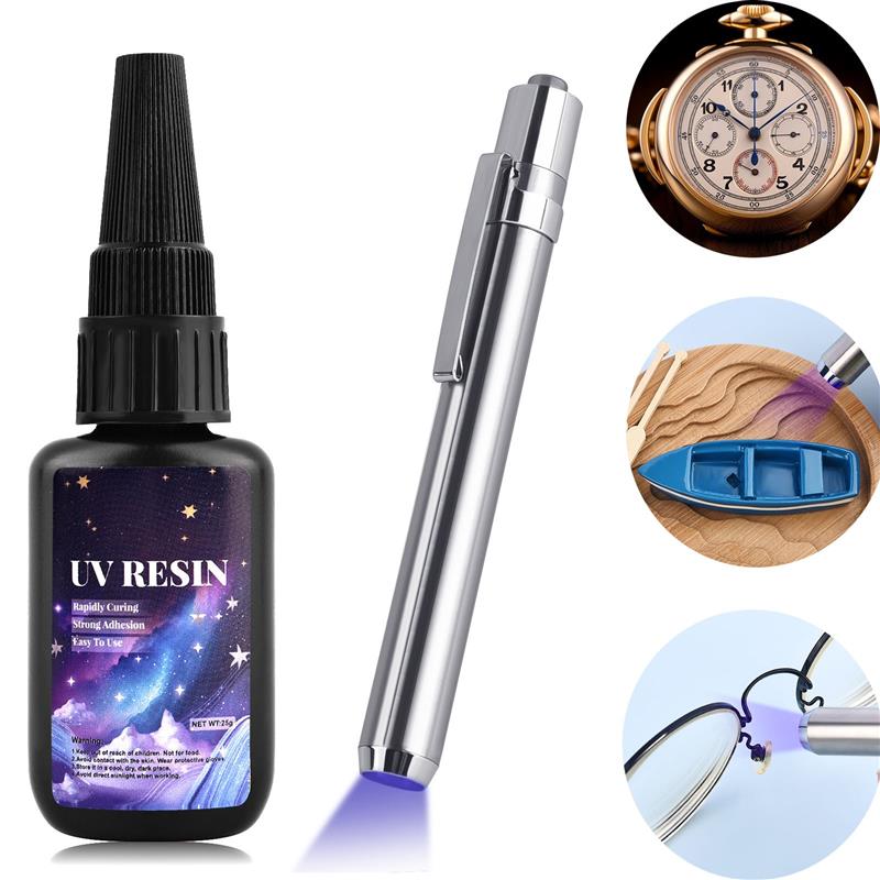 Kit di colla per saldatura con - Liquid Uv Glue Kit recensione e prezzo